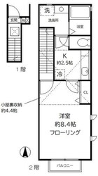 デザインコート大崎の物件間取画像